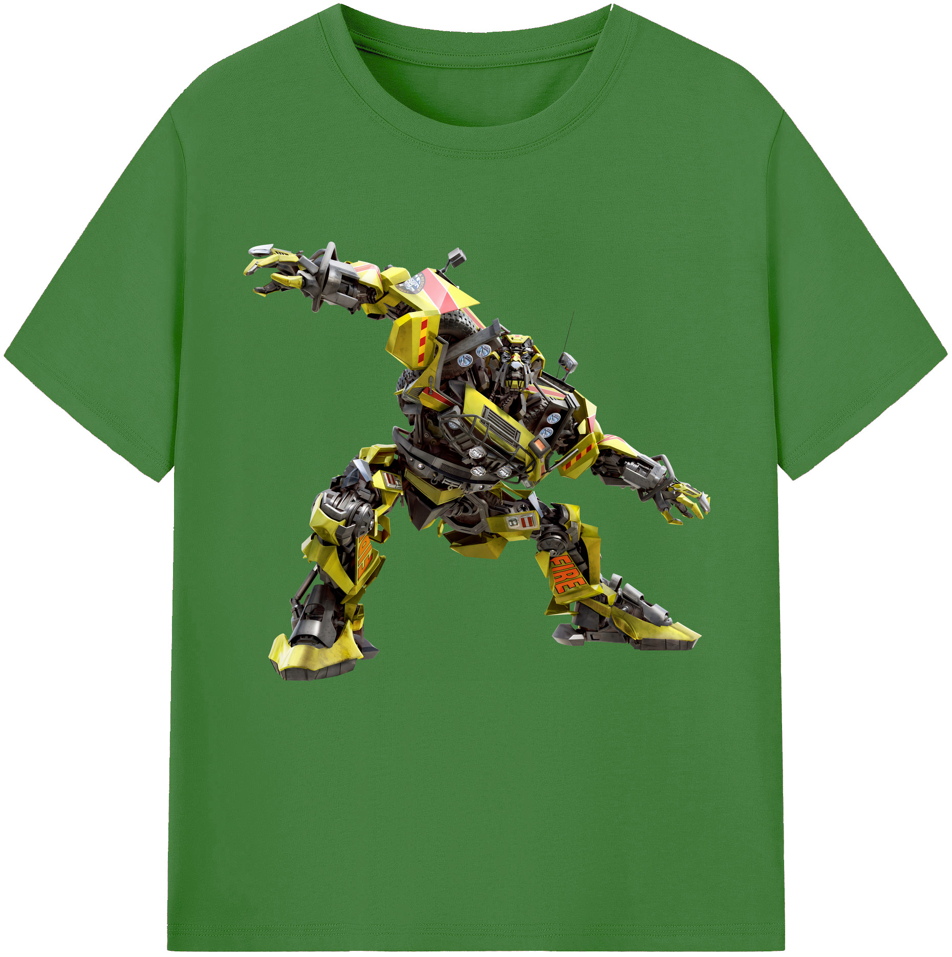 （画像用） Transformers トランスフォーマー レディースカジュアルプリントTシャツ（綿100％）